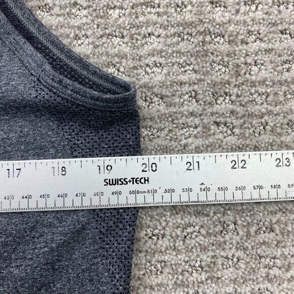 Lululemon Tank Top Shirt Men's Medium M Gray Performance Stretch Training Gym - Picture 7 of 10